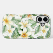 Tropische Frangipani bloem stoer Case-Mate iPhone Case (Achterkant (horizontaal))