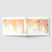 Tropische Freesia bruiloft Gastenboek (Volledig)