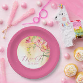 Tropische Freesia Papieren Bordje (Feest)