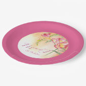 Tropische Freesia Papieren Bordje (Gekanteld)