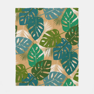 Tropische fronten en leves fleece deken