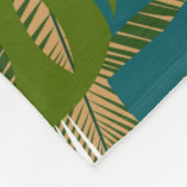 Tropische fronten en leves fleece deken (Hoek)