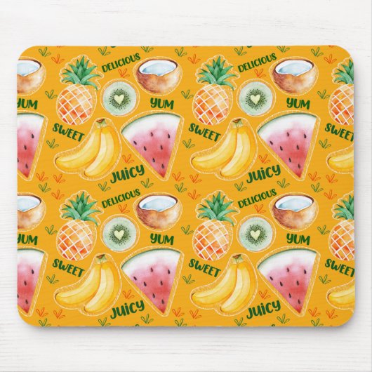 Tropische Fruit Muismat (Voorkant)