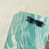 Tropische Fruitcocktails Vrijgezellenfeest Strandlaken (In situ)