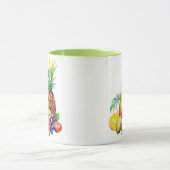 Tropische Fruitcollage Mok (Midden)