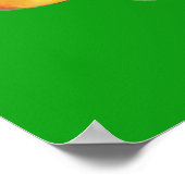 Tropische Fruitcollage Poster (Hoek)