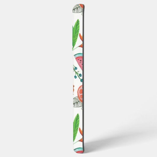 Tropische fruitgirale all-overdruk samsung galaxy hoesje (Achterkant horizontaal)