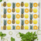 Tropische Fruitpatroon Keukendoeken Theedoek (Gevouwen)