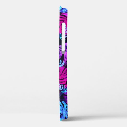 Tropische Garden Pattern Hoesje-Mate iPhone Case (Achterkant / Links)