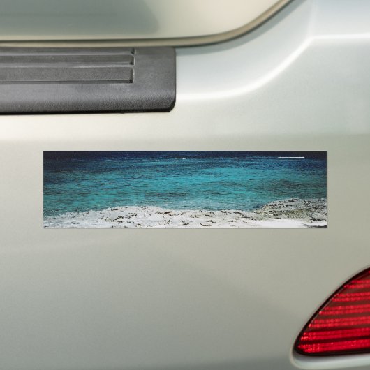 Tropische gaze Bumpersticker (Op auto)