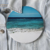 Tropische gaze Button (In situ)