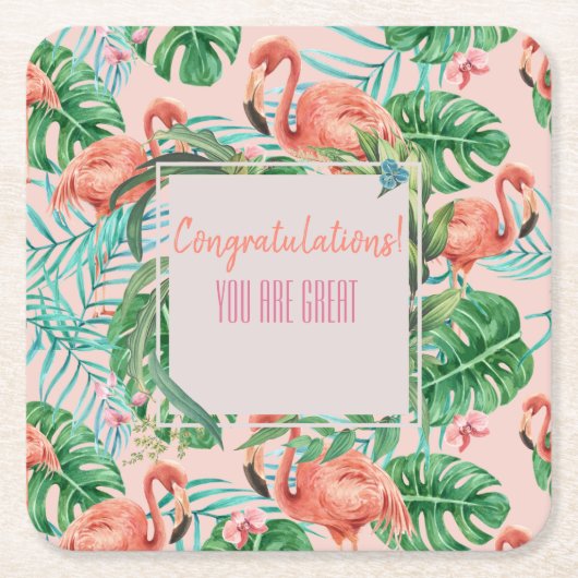  tropische gebeurtenis kartonnen onderzetters (Voorkant)