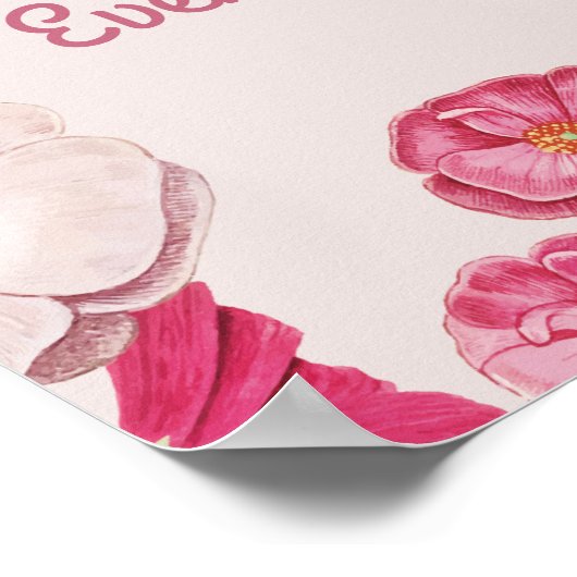 Tropische gebeurtenis poster (Hoek)