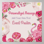 Tropische gebeurtenis poster (Voorkant)