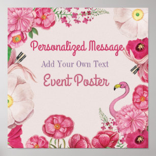 Tropische gebeurtenis poster