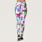 Tropische Gecko-Leggings Leggings (Achterkant)