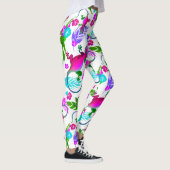 Tropische Gecko-Leggings Leggings (Rechts)