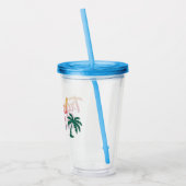 Tropische geest acryl drinkbeker (Links)