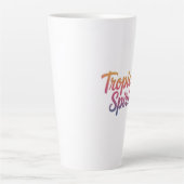 Tropische geest latte mok (Voorkant)