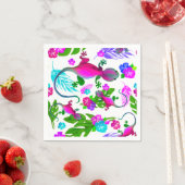 Tropische gekko's servetten (Insitu)