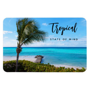 Tropische Gemoedstoestand Schitterend Oceaanaanzic Magneet