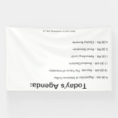 Tropische gepersonaliseerde event decoratie spandoek (Horizontaal)