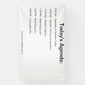 Tropische gepersonaliseerde event decoratie spandoek (Verticaal)