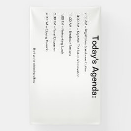 Tropische gepersonaliseerde event decoratie spandoek