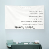Tropische gepersonaliseerde event decoratie spandoek (Beurs)