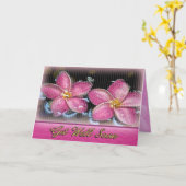 Tropische Get Well Kaart (Gele Bloem)