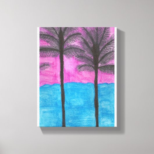 Tropische Getaway Canvas Art Print (Voorkant)