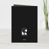 Tropische Getaway Kitten Bedankkaart (Achterkant)