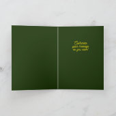 Tropische Getaway Kitten Bedankkaart (Binnen)