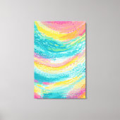 Tropische getijdenpoel dromen canvas afdruk (Voorkant)