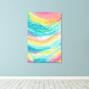 Tropische getijdenpoel dromen canvas afdruk