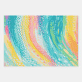 Tropische getijdenpoel dromen inpakpapier vel (Voorkant 3)