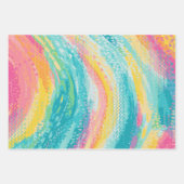 Tropische getijdenpoel dromen inpakpapier vel (Voorkant 2)