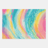 Tropische getijdenpoel dromen inpakpapier vel (Voorkant)