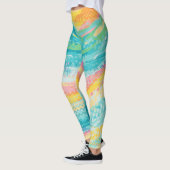 Tropische getijdenpoel dromen leggings (Links)
