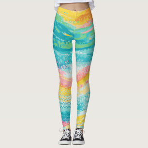 Tropische getijdenpoel dromen leggings