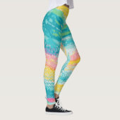 Tropische getijdenpoel dromen leggings (Rechts)