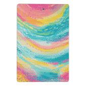 Tropische getijdenpoel dromen mini klembord (Achterkant)