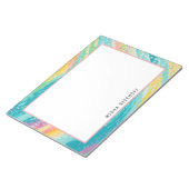 Tropische getijdenpoel dromen notitieblok (Schuin)