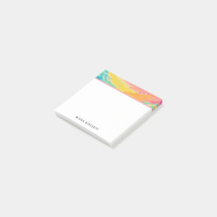 Tropische getijdenpoel dromen post-it® notes
