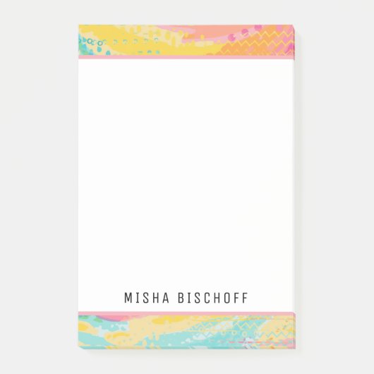 Tropische getijdenpoel dromen post-it® notes (Voorkant)