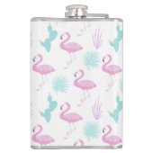 Tropische gevaccineerde ⎥ Monogram vinylomhulling Heupfles (Achterkant)