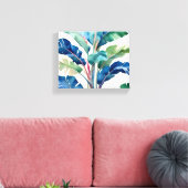 Tropische gevoelens canvas afdruk (Insitu (Woonkamer))