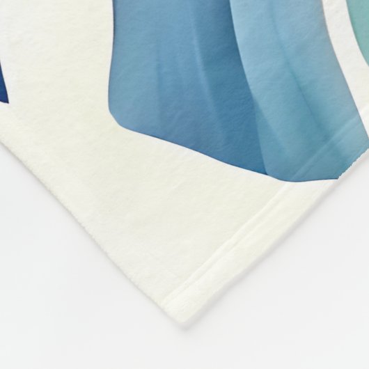 Tropische gevoelens fleece deken (Hoek)