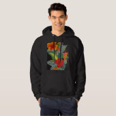 Tropische Ginger Flower Hoodie @3dudes1life (Voorkant volledig)