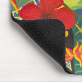 Tropische Ginger Flower Mousepad @3dudes1life Muismat (Hoek)